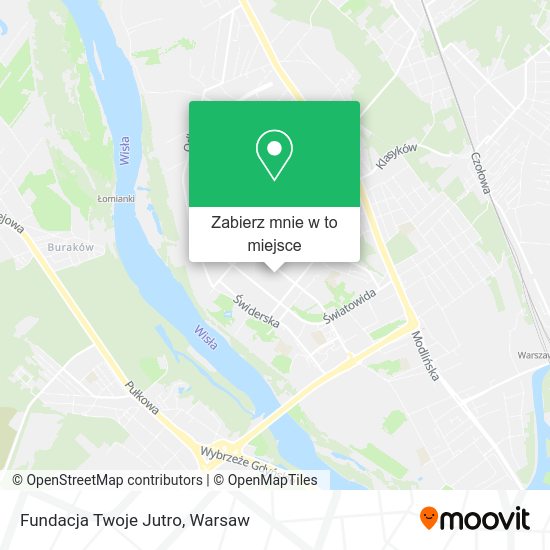 Mapa Fundacja Twoje Jutro