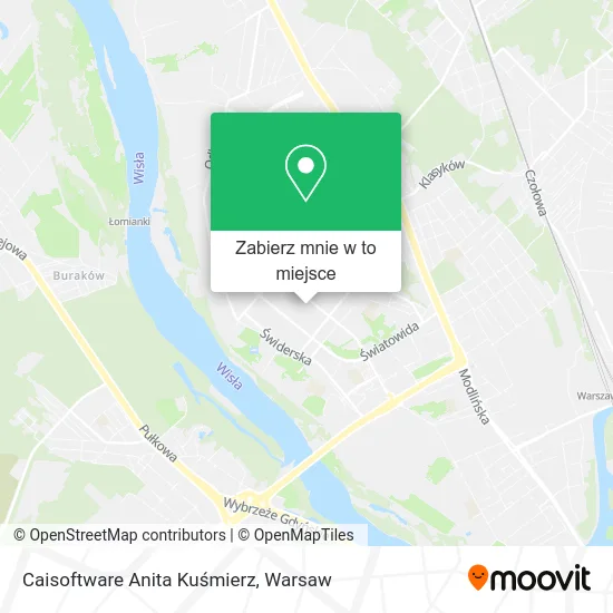 Mapa Caisoftware Anita Kuśmierz