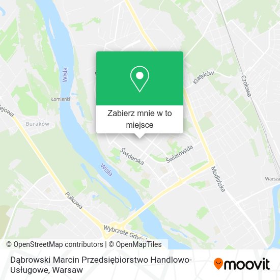 Mapa Dąbrowski Marcin Przedsiębiorstwo Handlowo-Usługowe