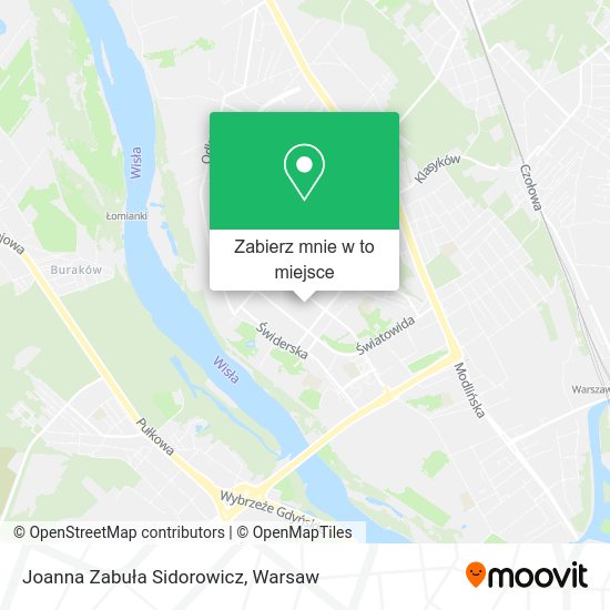 Mapa Joanna Zabuła Sidorowicz