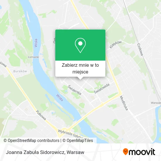 Mapa Joanna Zabuła Sidorowicz