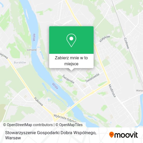 Mapa Stowarzyszenie Gospodarki Dobra Wspólnego