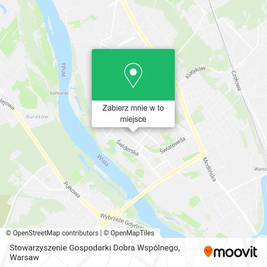 Mapa Stowarzyszenie Gospodarki Dobra Wspólnego