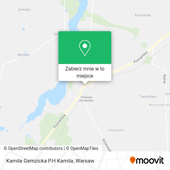 Mapa Kamila Gemzicka P.H Kamila