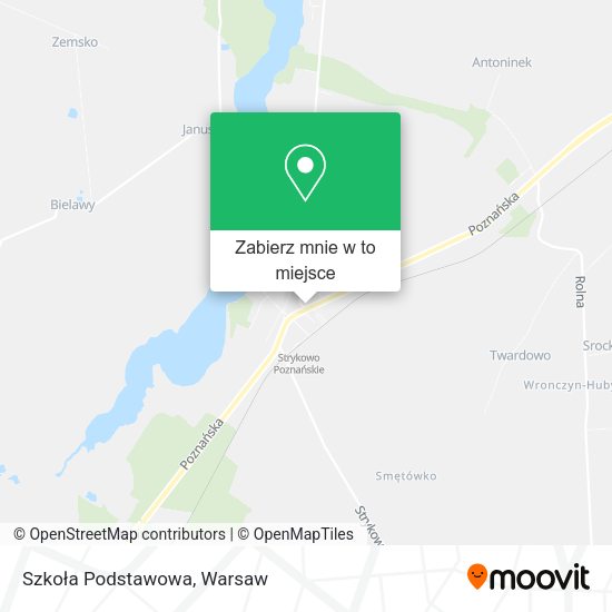 Mapa Szkoła Podstawowa