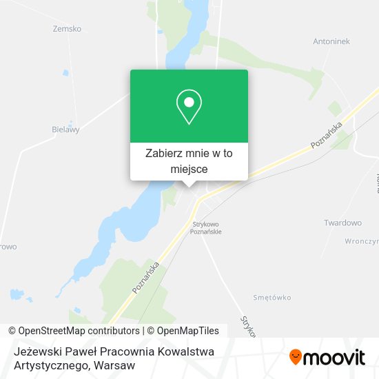 Mapa Jeżewski Paweł Pracownia Kowalstwa Artystycznego