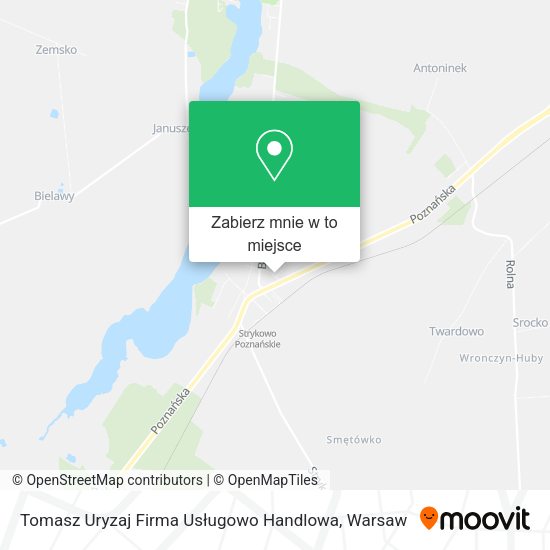 Mapa Tomasz Uryzaj Firma Usługowo Handlowa