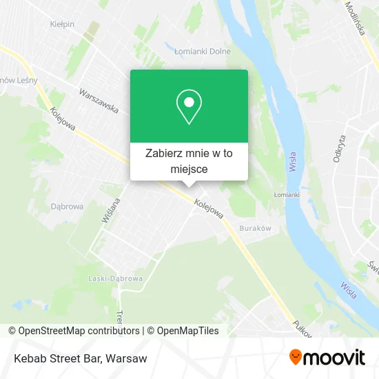 Mapa Kebab Street Bar