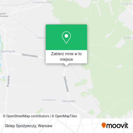 Mapa Sklep Spożywczy