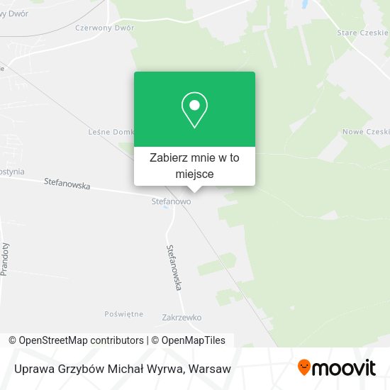 Mapa Uprawa Grzybów Michał Wyrwa