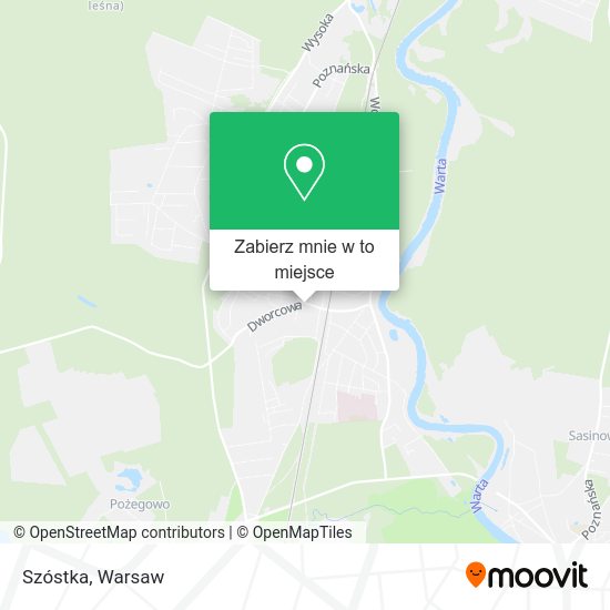 Mapa Szóstka