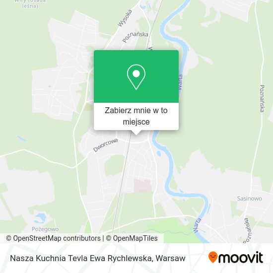 Mapa Nasza Kuchnia Tevla Ewa Rychlewska