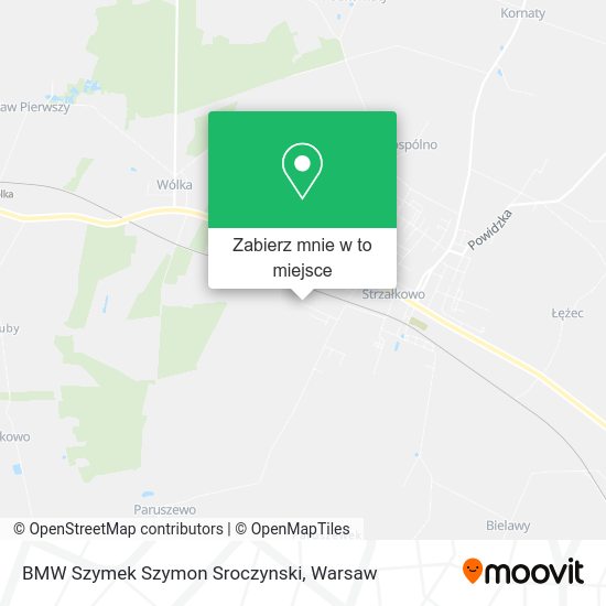 Mapa BMW Szymek Szymon Sroczynski