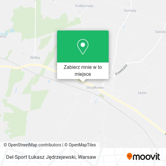 Mapa Del-Sport Łukasz Jędrzejewski