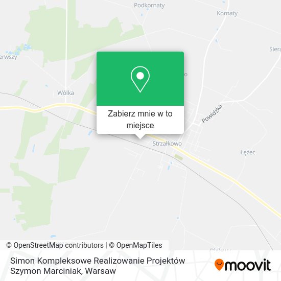 Mapa Simon Kompleksowe Realizowanie Projektów Szymon Marciniak