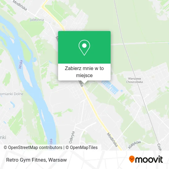 Mapa Retro Gym Fitnes