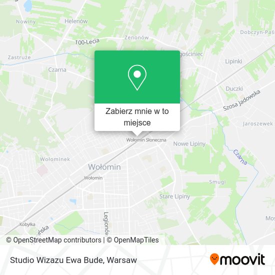 Mapa Studio Wizazu Ewa Bude