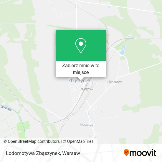 Mapa Lodomotywa Zbąszynek