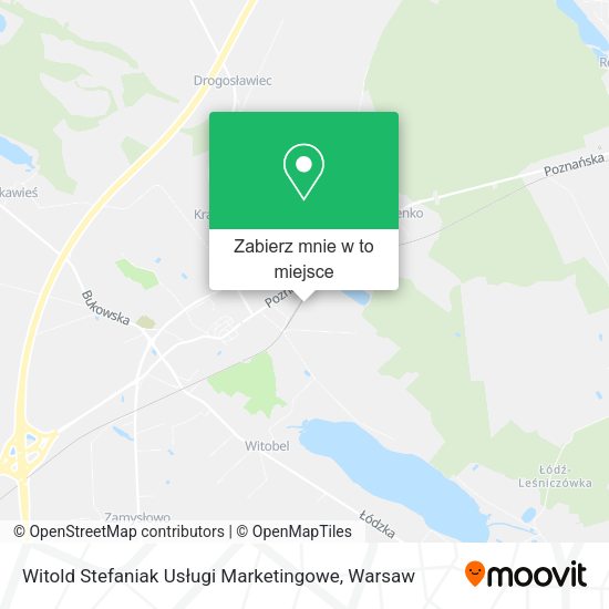 Mapa Witold Stefaniak Usługi Marketingowe