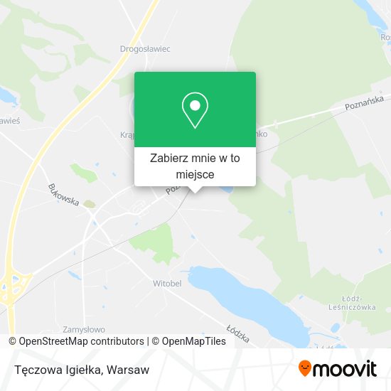 Mapa Tęczowa Igiełka