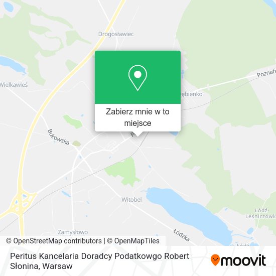 Mapa Peritus Kancelaria Doradcy Podatkowgo Robert Słonina