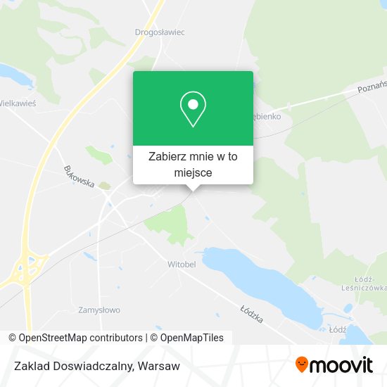 Mapa Zaklad Doswiadczalny