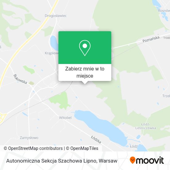 Mapa Autonomiczna Sekcja Szachowa Lipno