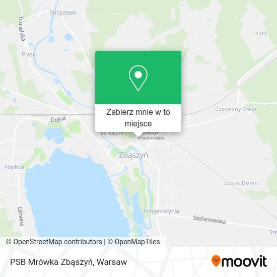 Mapa PSB Mrówka Zbąszyń