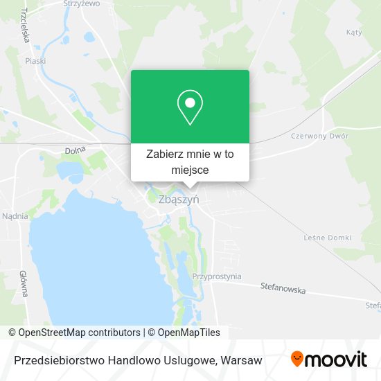 Mapa Przedsiebiorstwo Handlowo Uslugowe