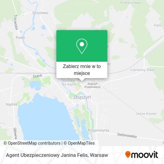 Mapa Agent Ubezpieczeniowy Janina Felis