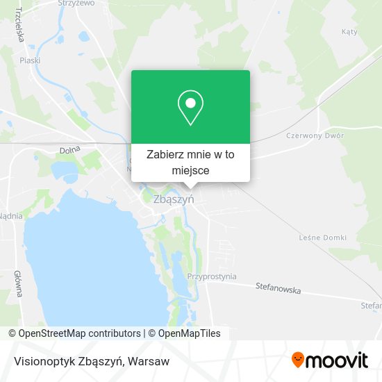 Mapa Visionoptyk Zbąszyń