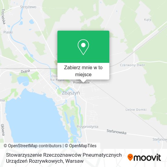 Mapa Stowarzyszenie Rzeczoznawców Pneumatycznych Urządzeń Rozrywkowych