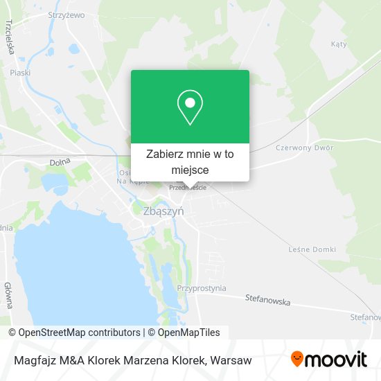 Mapa Magfajz M&A Klorek Marzena Klorek