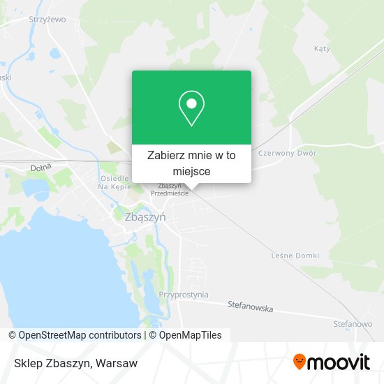 Mapa Sklep Zbaszyn