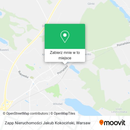 Mapa Zapp Nieruchomości Jakub Kokociński