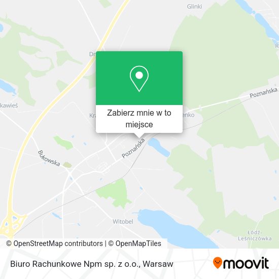 Mapa Biuro Rachunkowe Npm sp. z o.o.