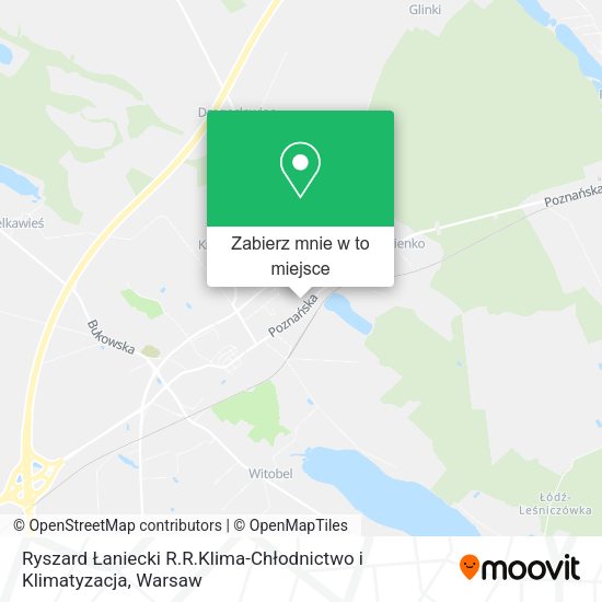 Mapa Ryszard Łaniecki R.R.Klima-Chłodnictwo i Klimatyzacja