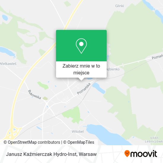 Mapa Janusz Kaźmierczak Hydro-Inst