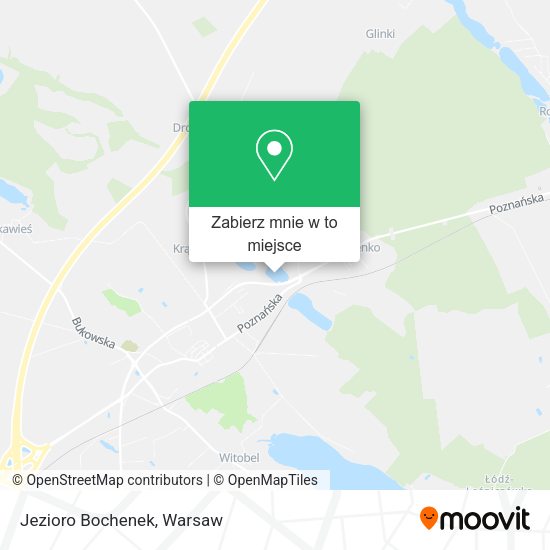 Mapa Jezioro Bochenek