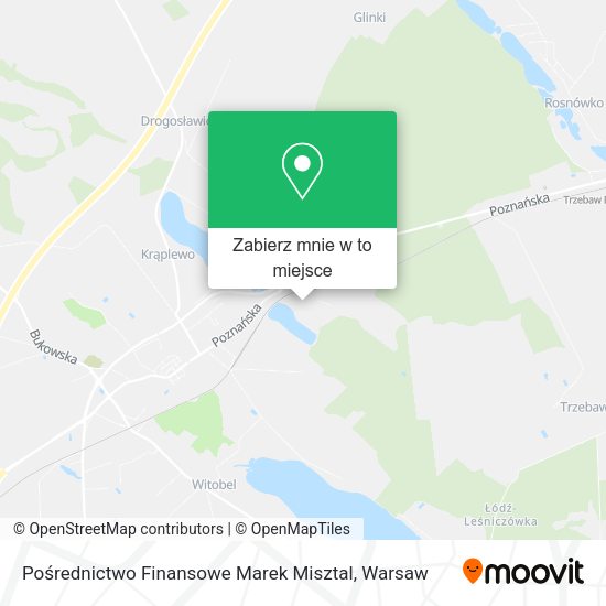 Mapa Pośrednictwo Finansowe Marek Misztal