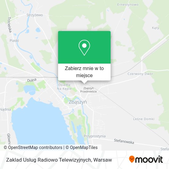 Mapa Zaklad Uslug Radiowo Telewizyjnych