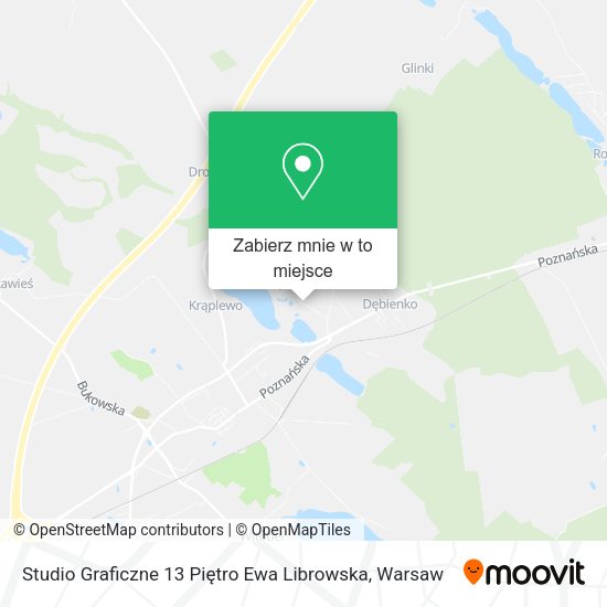 Mapa Studio Graficzne 13 Piętro Ewa Librowska