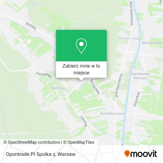 Mapa Opontrade.Pl Spolka z