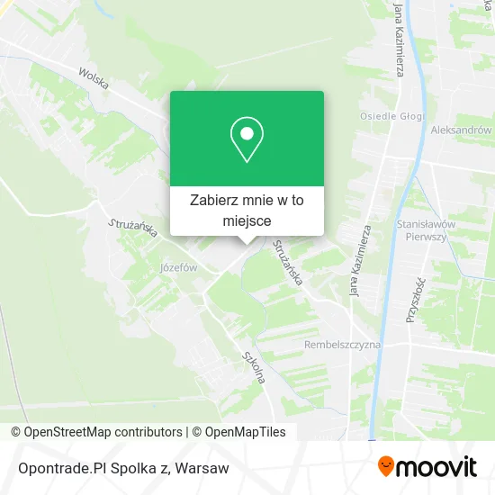Mapa Opontrade.Pl Spolka z
