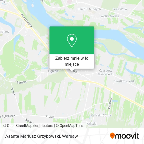 Mapa Asante Mariusz Grzybowski