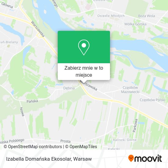 Mapa Izabella Domańska Ekosolar