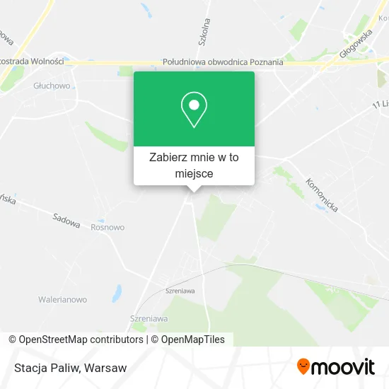 Mapa Stacja Paliw