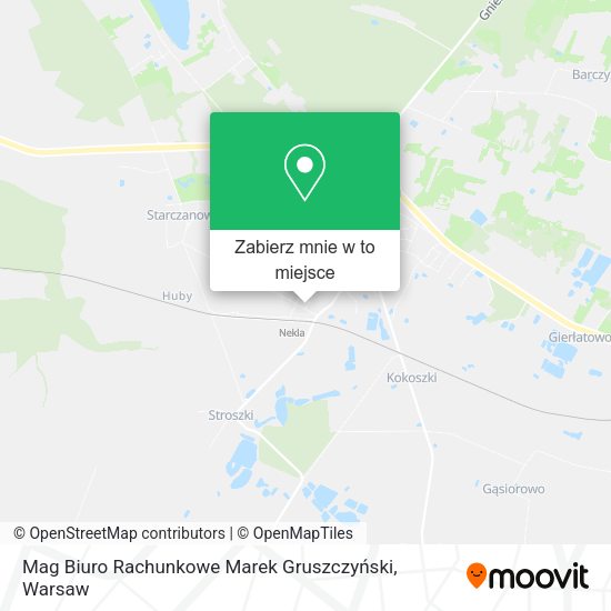 Mapa Mag Biuro Rachunkowe Marek Gruszczyński