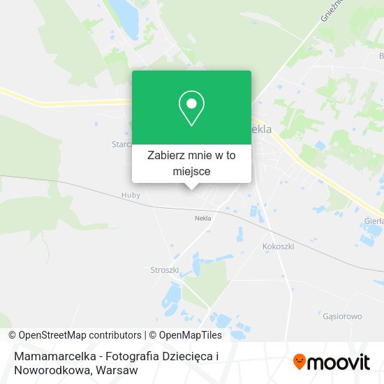 Mapa Mamamarcelka - Fotografia Dziecięca i Noworodkowa