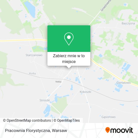 Mapa Pracownia Florystyczna